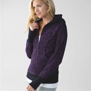 Women's Purple Hooded Jacket